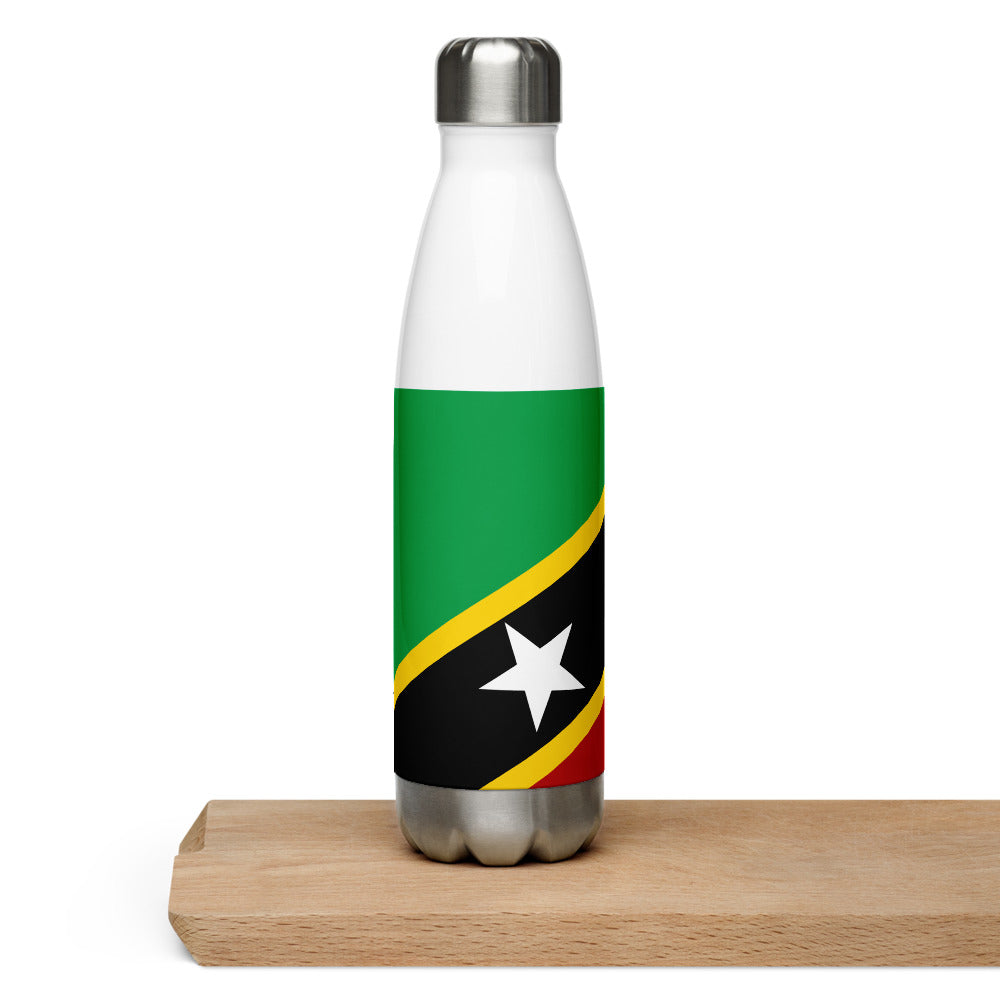 St. Kitts and Nevis - Stainless Steel Water Bottle