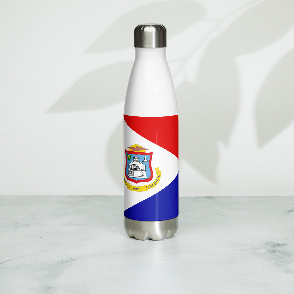 Sint Maarten - Stainless Steel Water Bottle