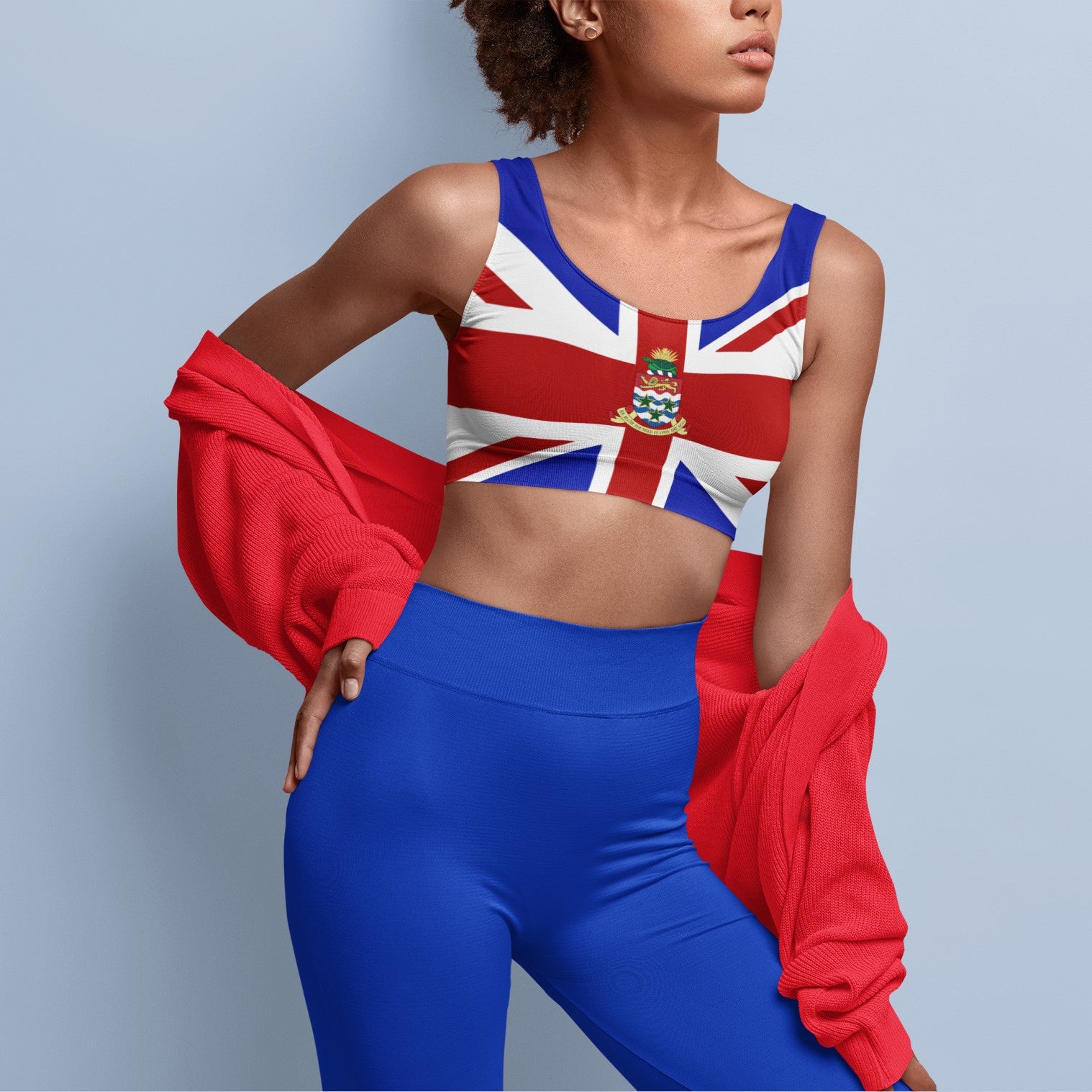 Cayman Islands Flag - Sports bra