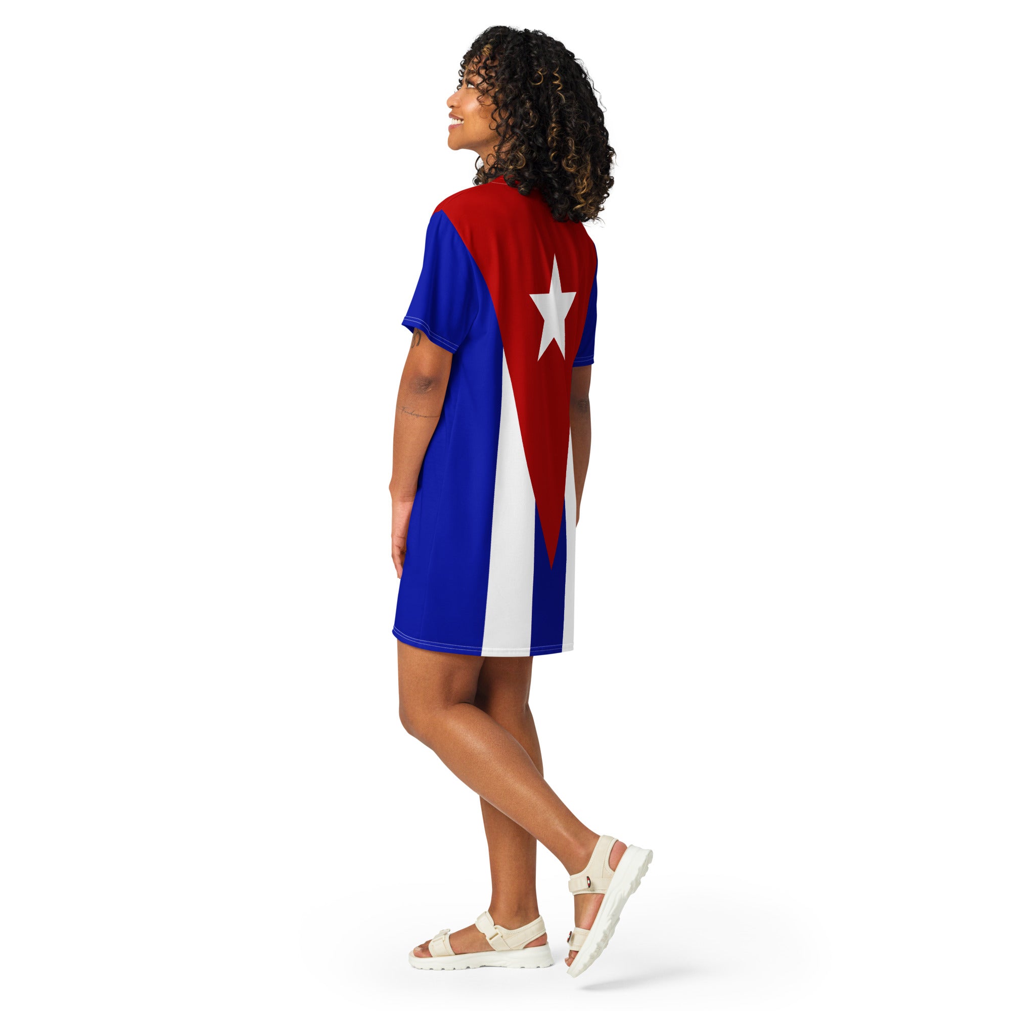 Cuba Flag - T-shirt dress Cuba Flag - T-shirt dress