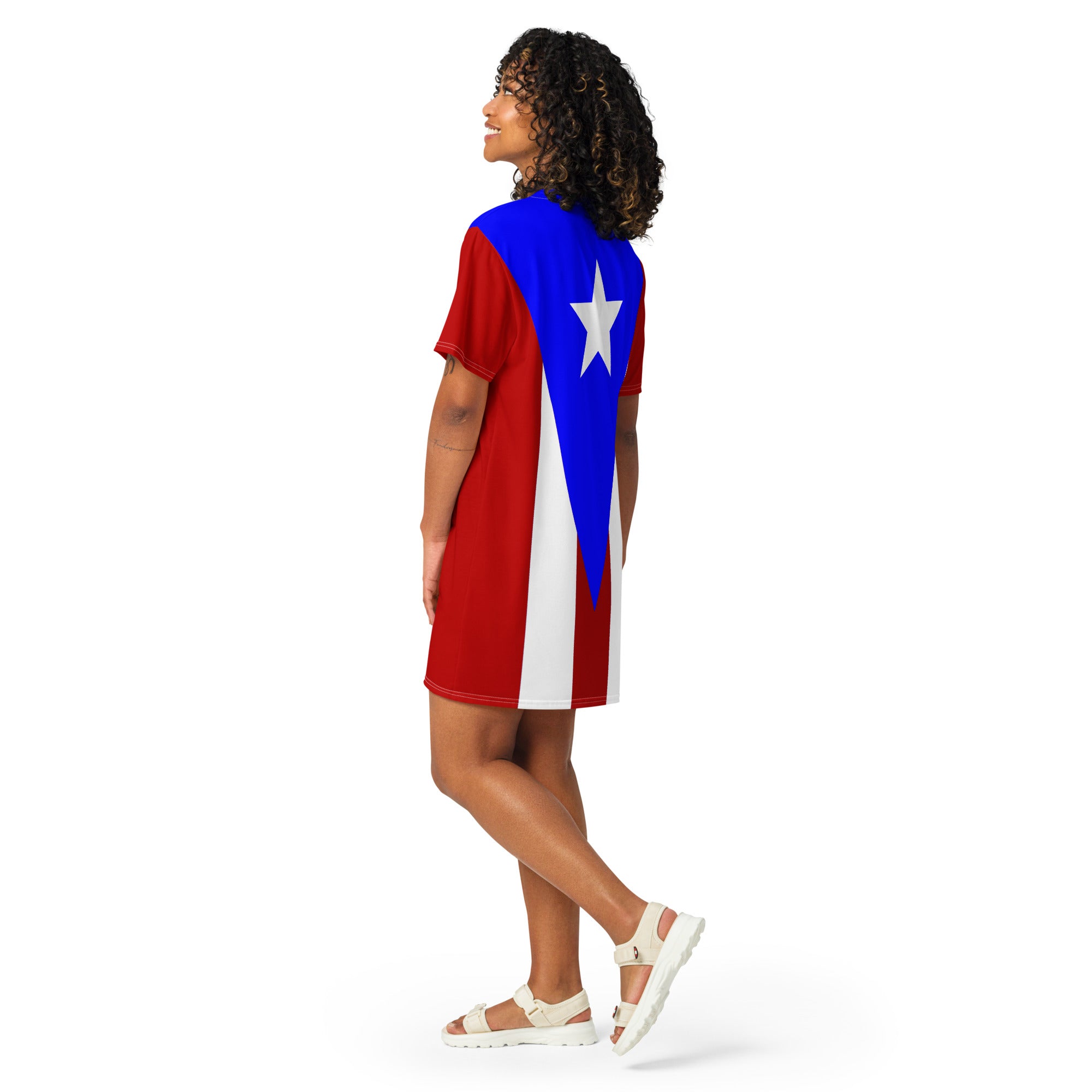puerto rican dress Puerto Rico Flag - T-shirt dress