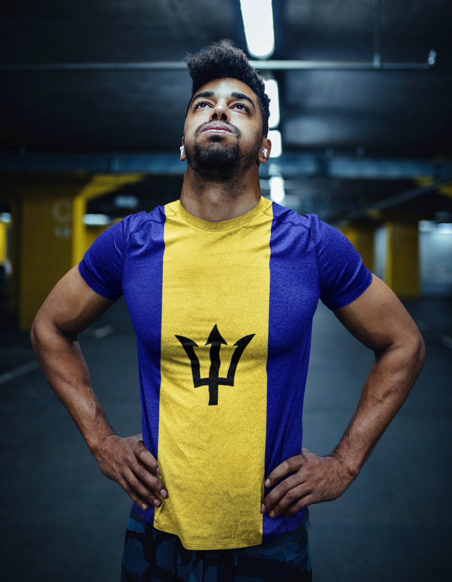 Barbados - Men's Athletic T-shirt