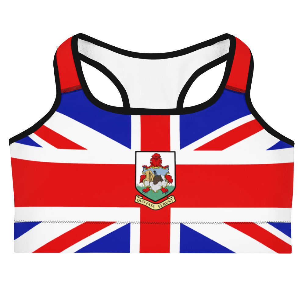Bermuda Flag - Sports bra - Properttees