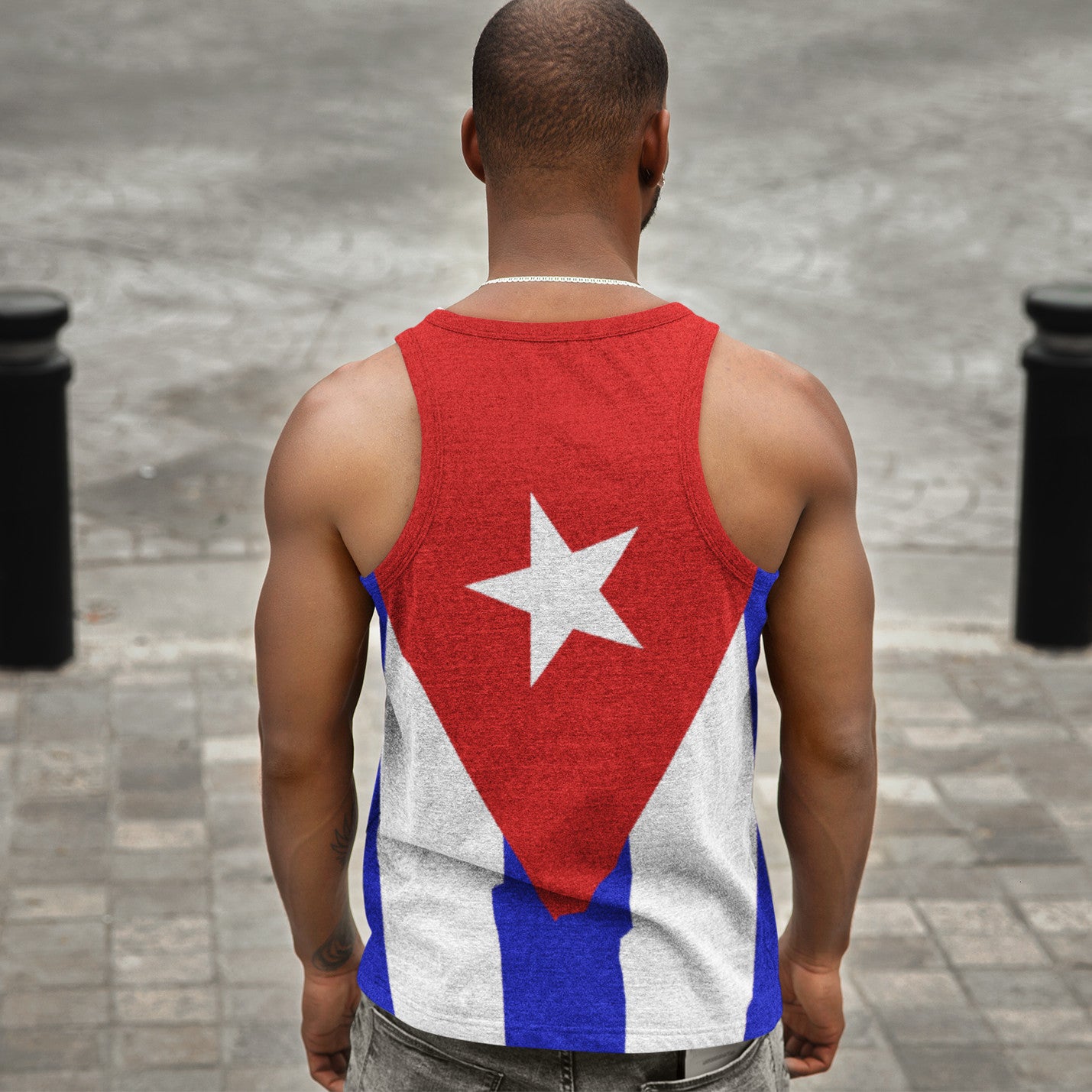 Cuba Flag - Men's Tank Top