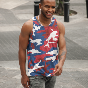 Cuba Camouflage - Men's Tank Top - Properttees