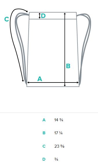 St. Kitts and Nevis - Drawstring bag