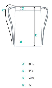 Antigua - Drawstring bag - Properttees