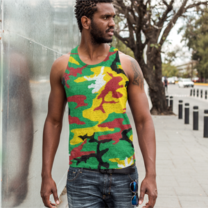 Guyana Camouflage - Men's Tank Top - Properttees