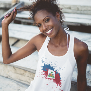 Haiti Paint - Women's tank top