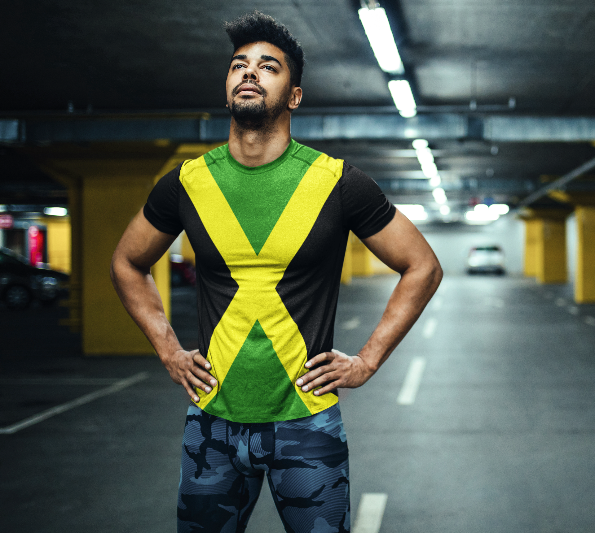 Jamaica - Men's Athletic T-shirt