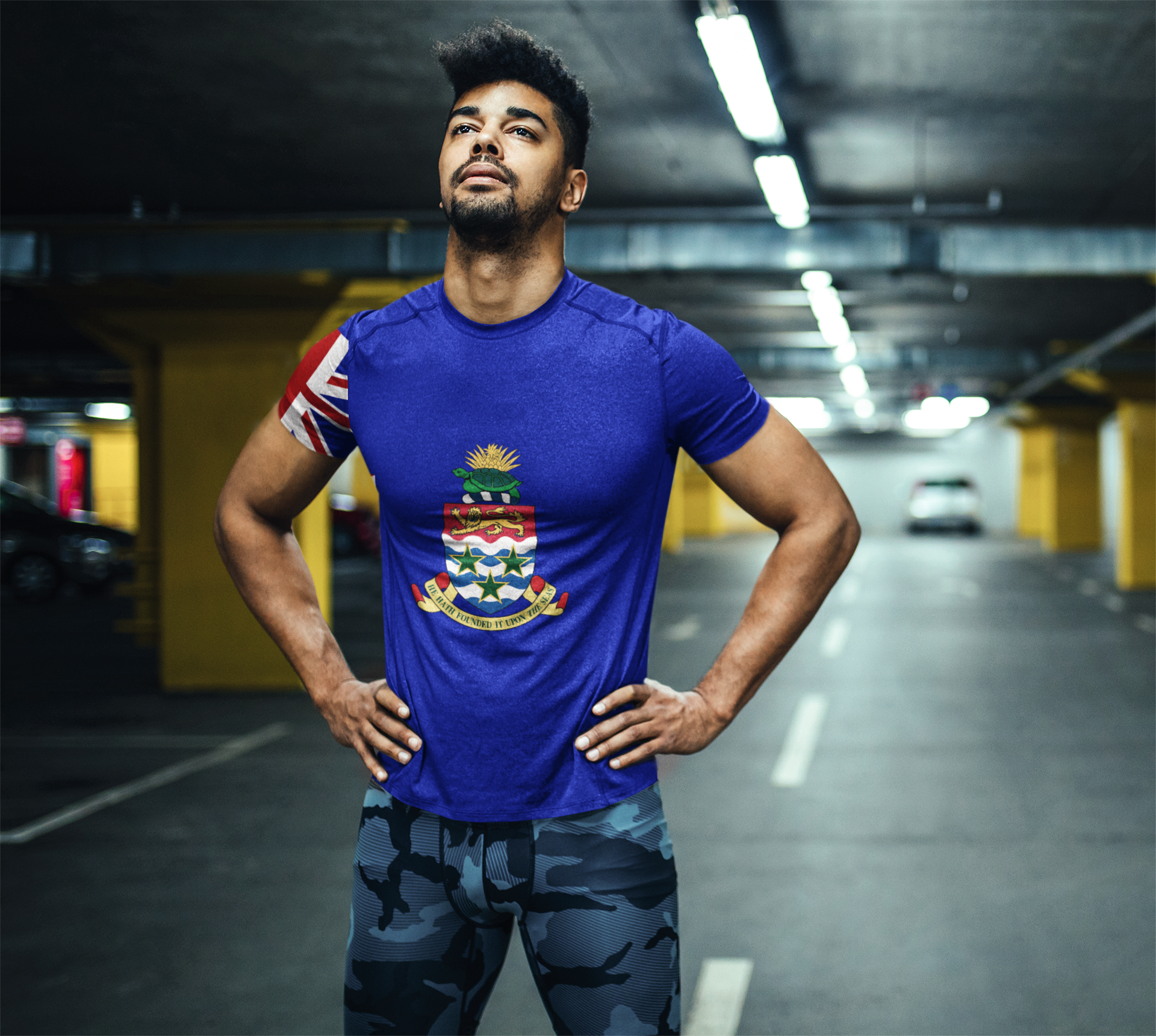 Cayman Islands - Men's Athletic T-shirt