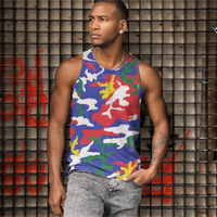 Cayman Islands Camouflage - Men's Tank Top - Properttees