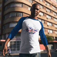 Cayman Islands Paint - Unisex 3/4 Sleeve Shirt - Properttees