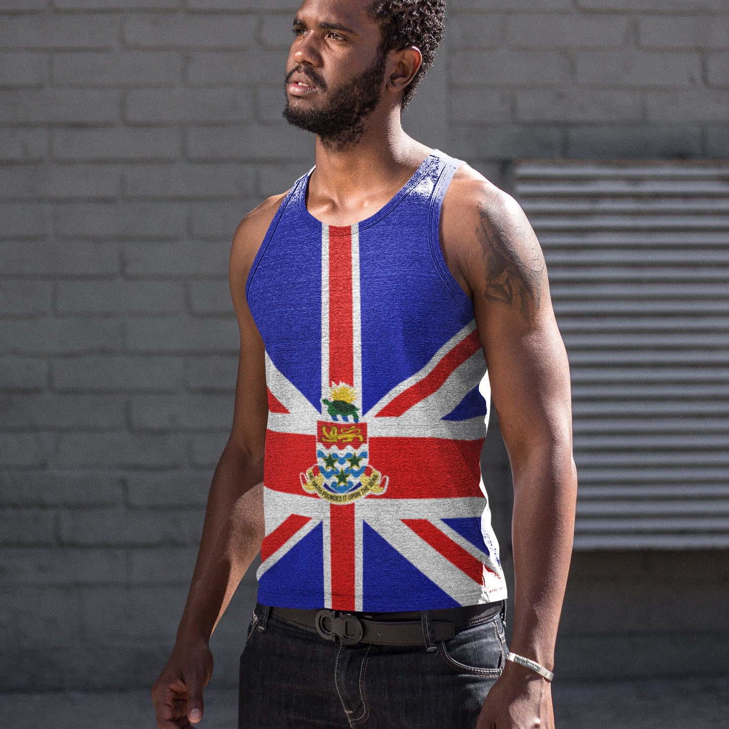 Cayman Islands Flag - Men's Tank Top
