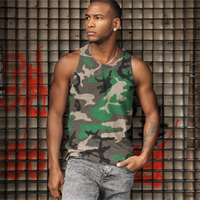 Camouflage - Men's Tank Top - Properttees