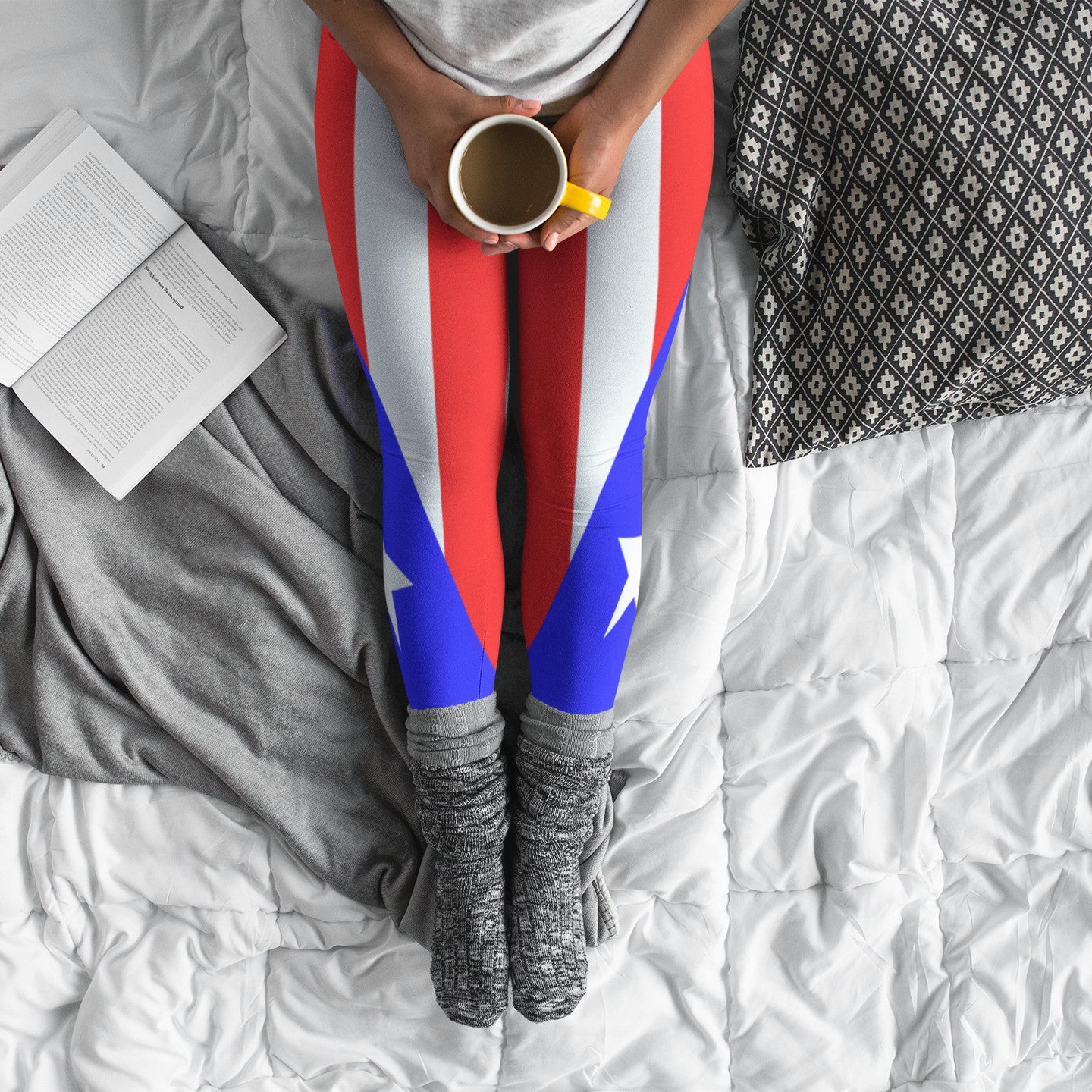 Puerto Rico Flag - Leggings