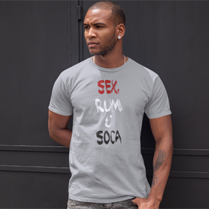 Sex, Rum and Soca - Short sleeve men's t-shirt