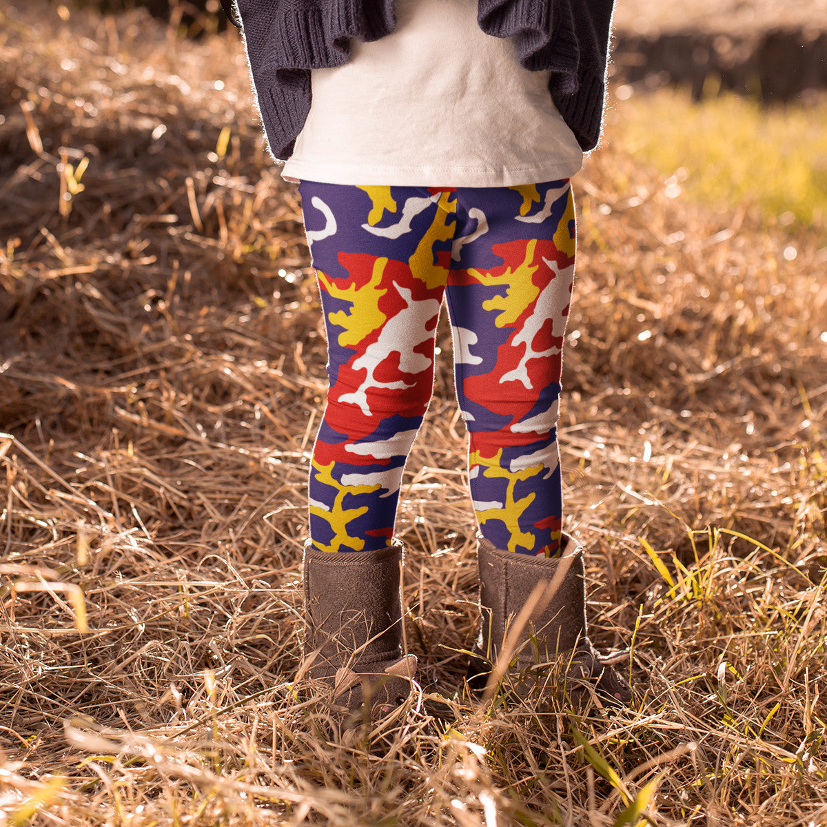Turks and Caicos Camouflage - Kid's leggings