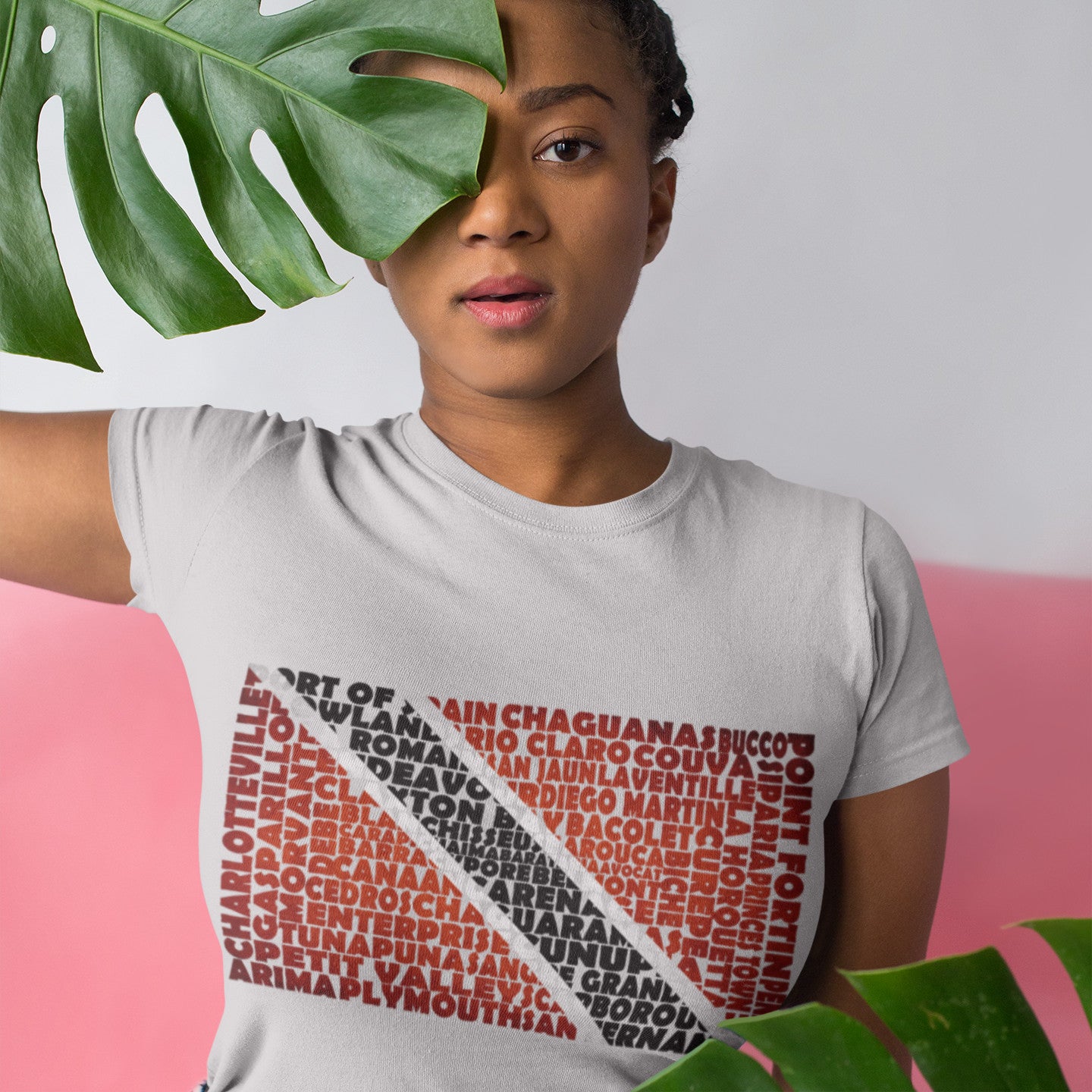 Trinidad and Tobago Stencil - Women's short sleeve t-shirt
