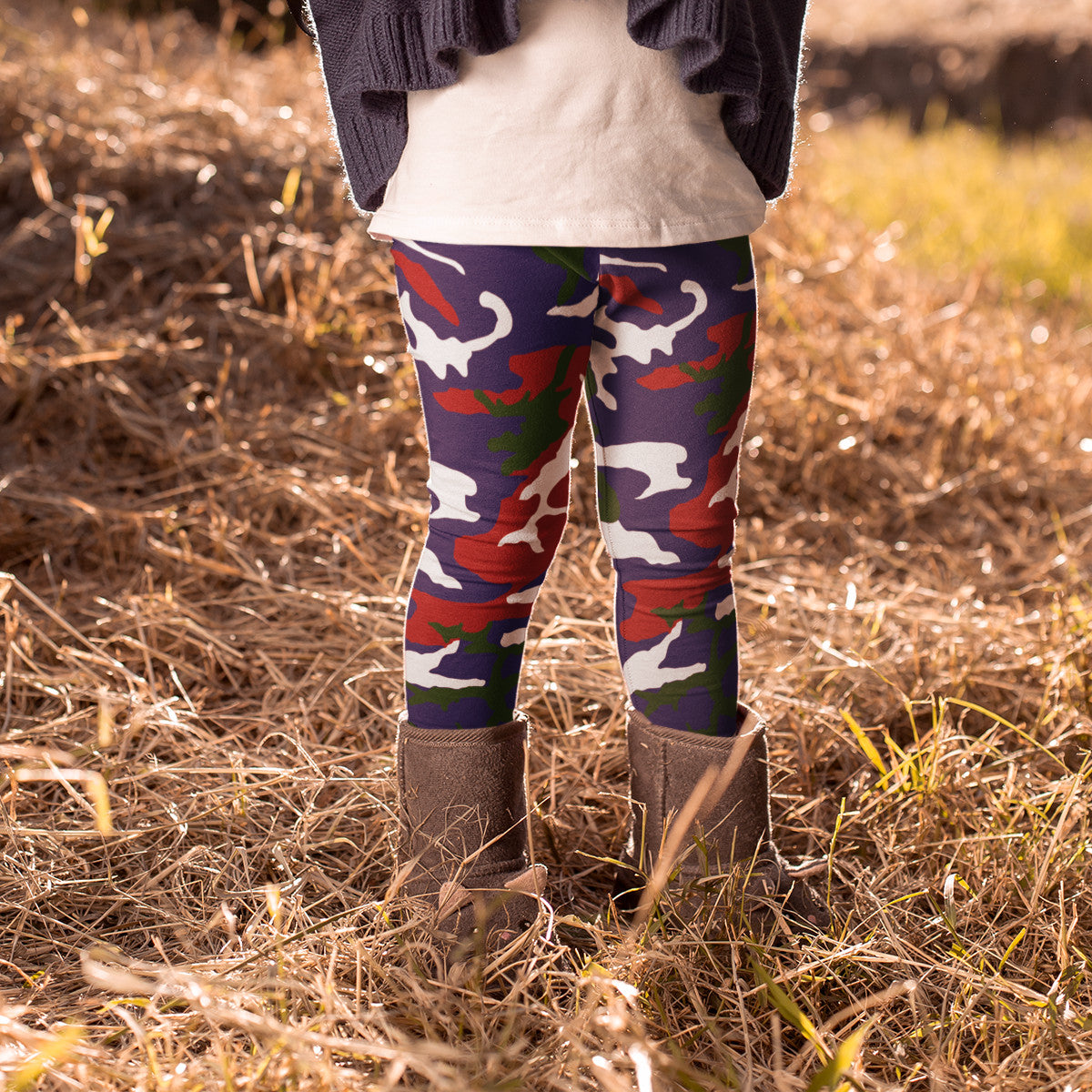 Montserrat Camouflage - Kid's leggings - Properttees