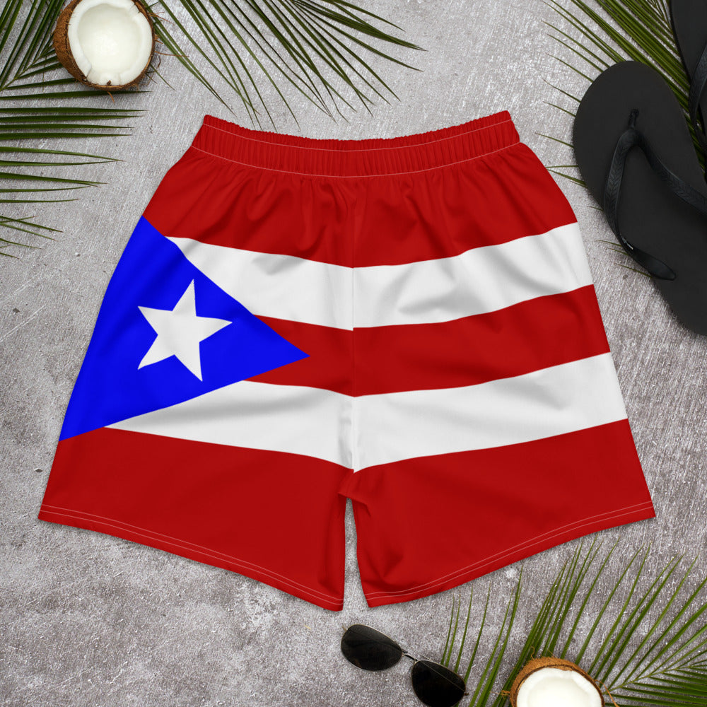 Puerto Rico - Men's Athletic Shorts
