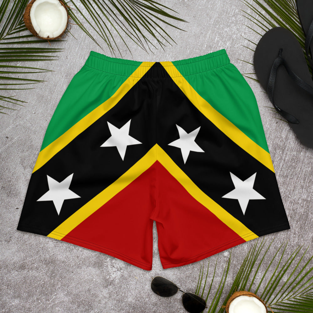 St. Kitts and Nevis - Men's Athletic Shorts