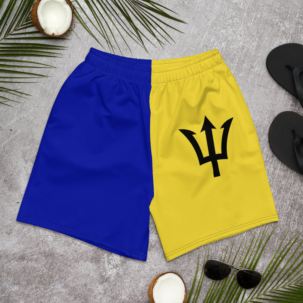 Barbados - Men's Athletic Shorts
