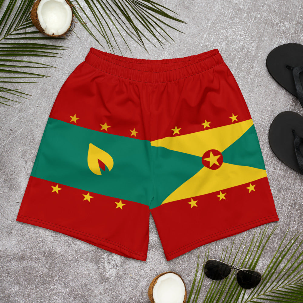 Grenada - Men's Athletic Shorts