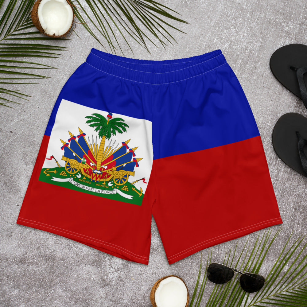 Haiti - Men's Athletic Shorts