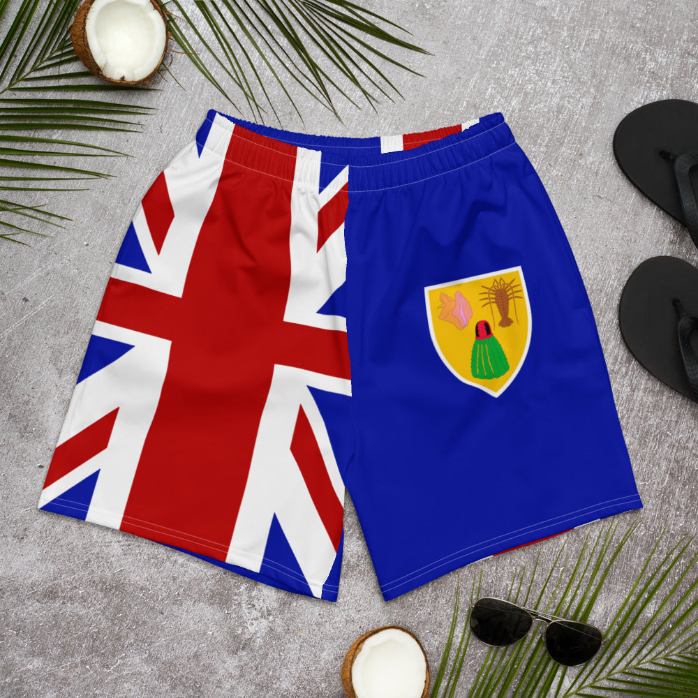 Turks and Caicos - Men's Athletic Shorts