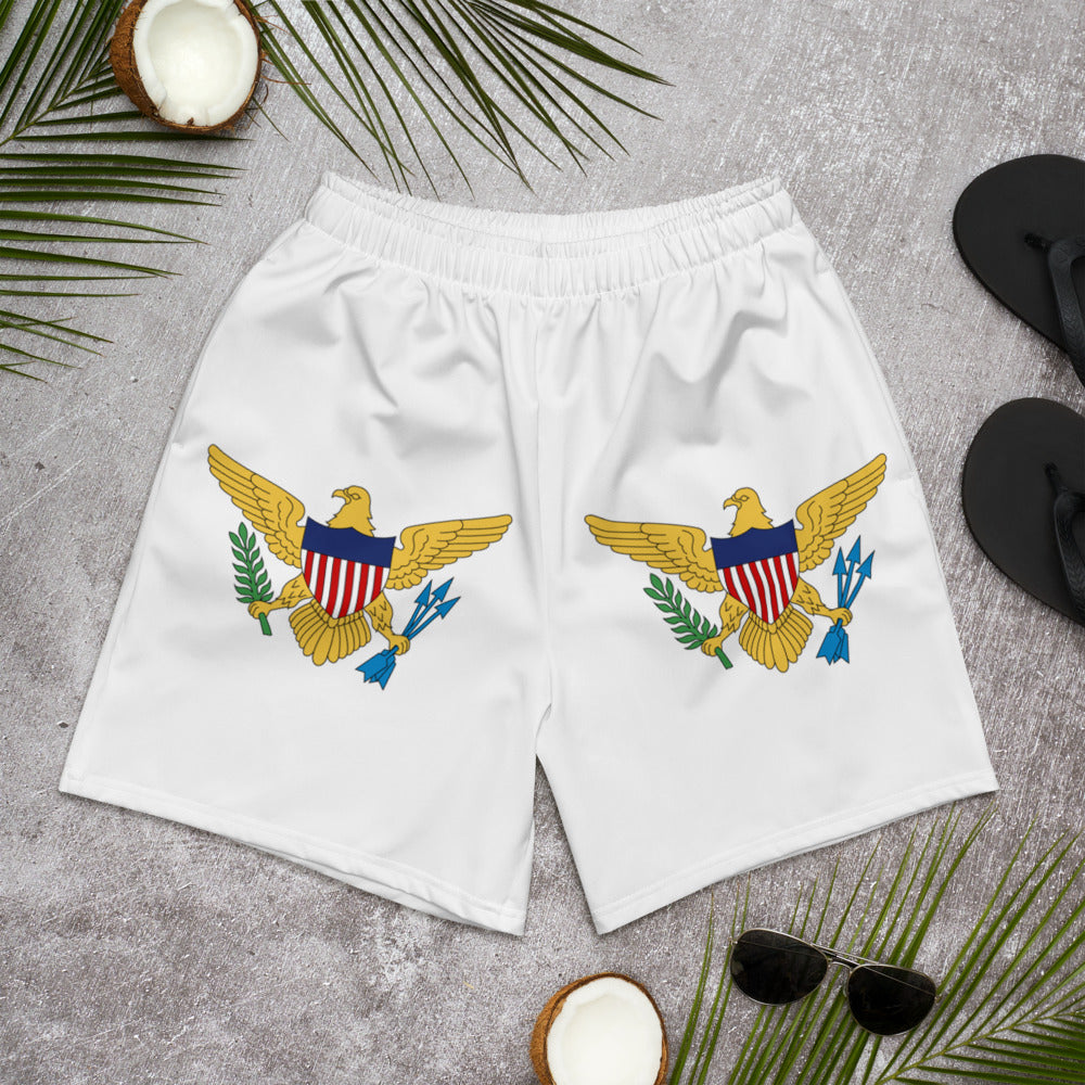 US Virgin Islands - Men's Athletic Shorts
