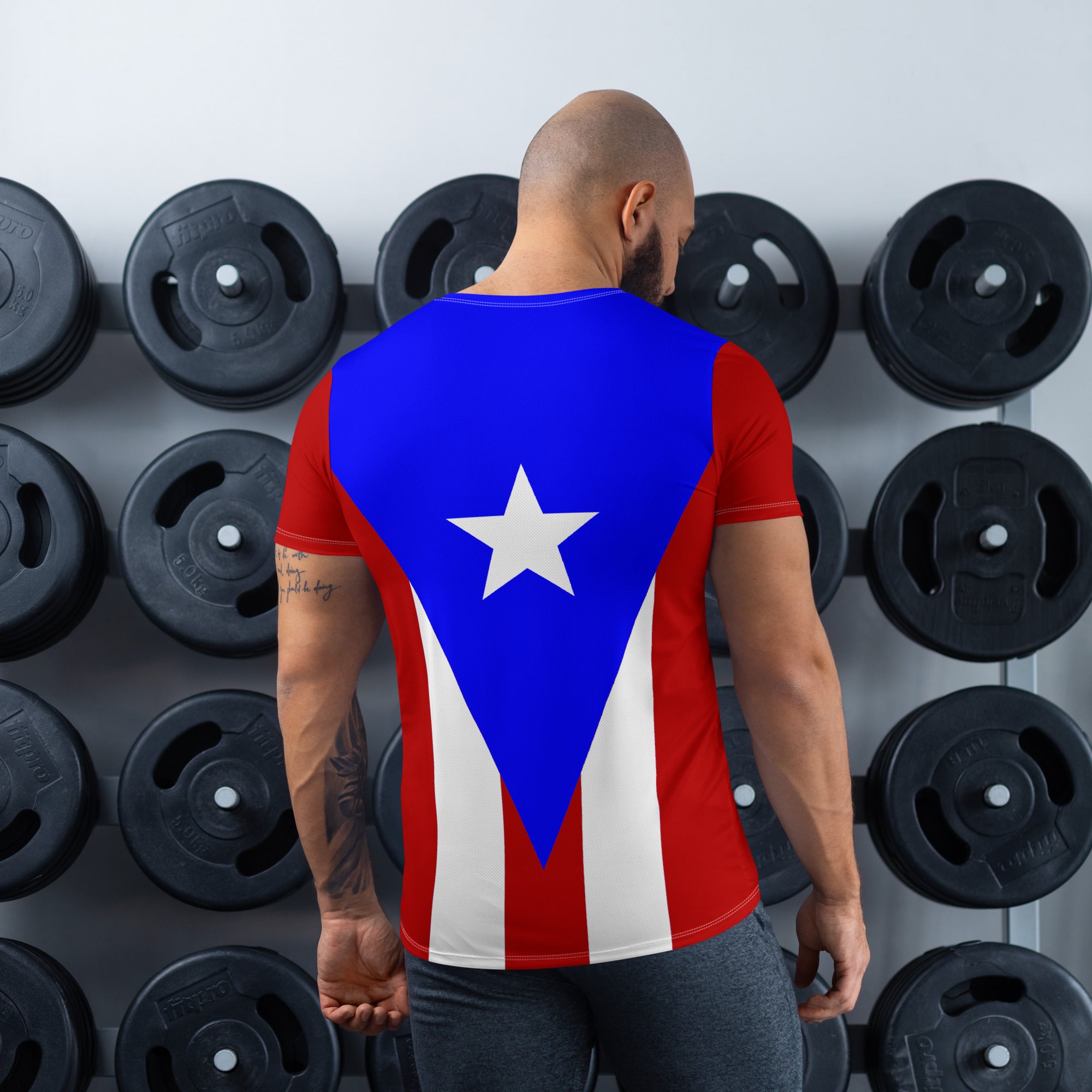Puerto Rico - Men's Athletic T-shirt