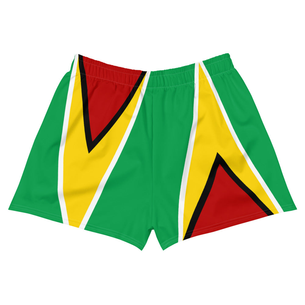 Guyana - Women's Athletic Shorts