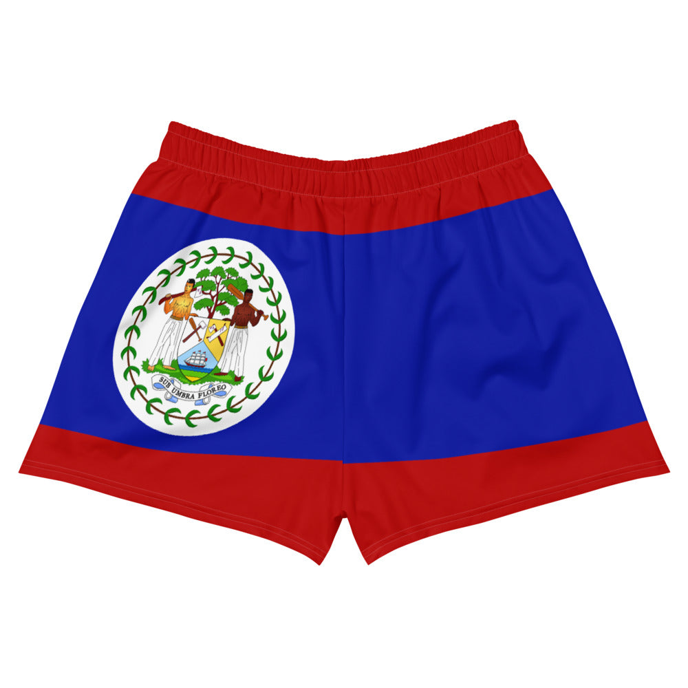 Belize - Women's Athletic Shorts