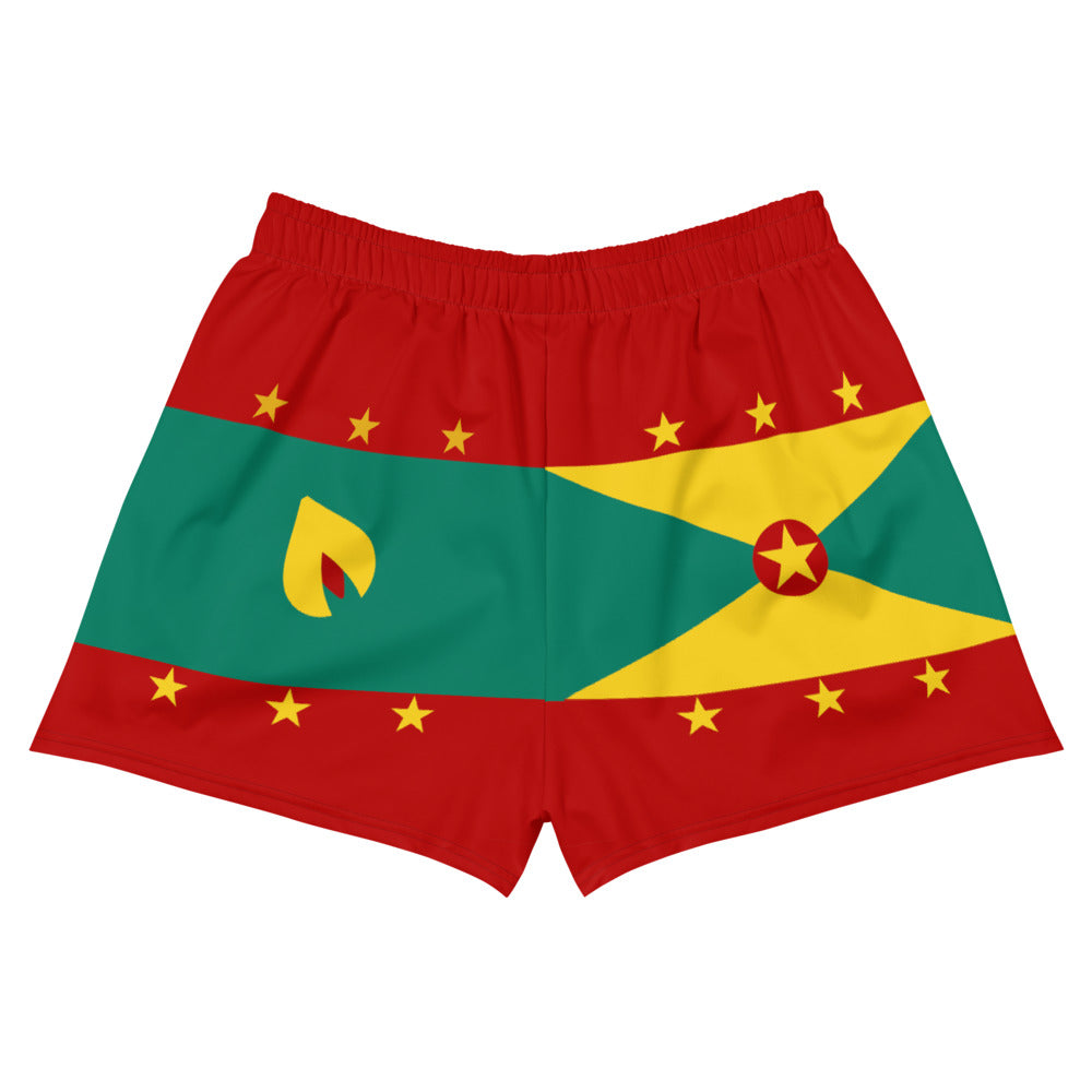 Grenada - Women's Athletic Shorts