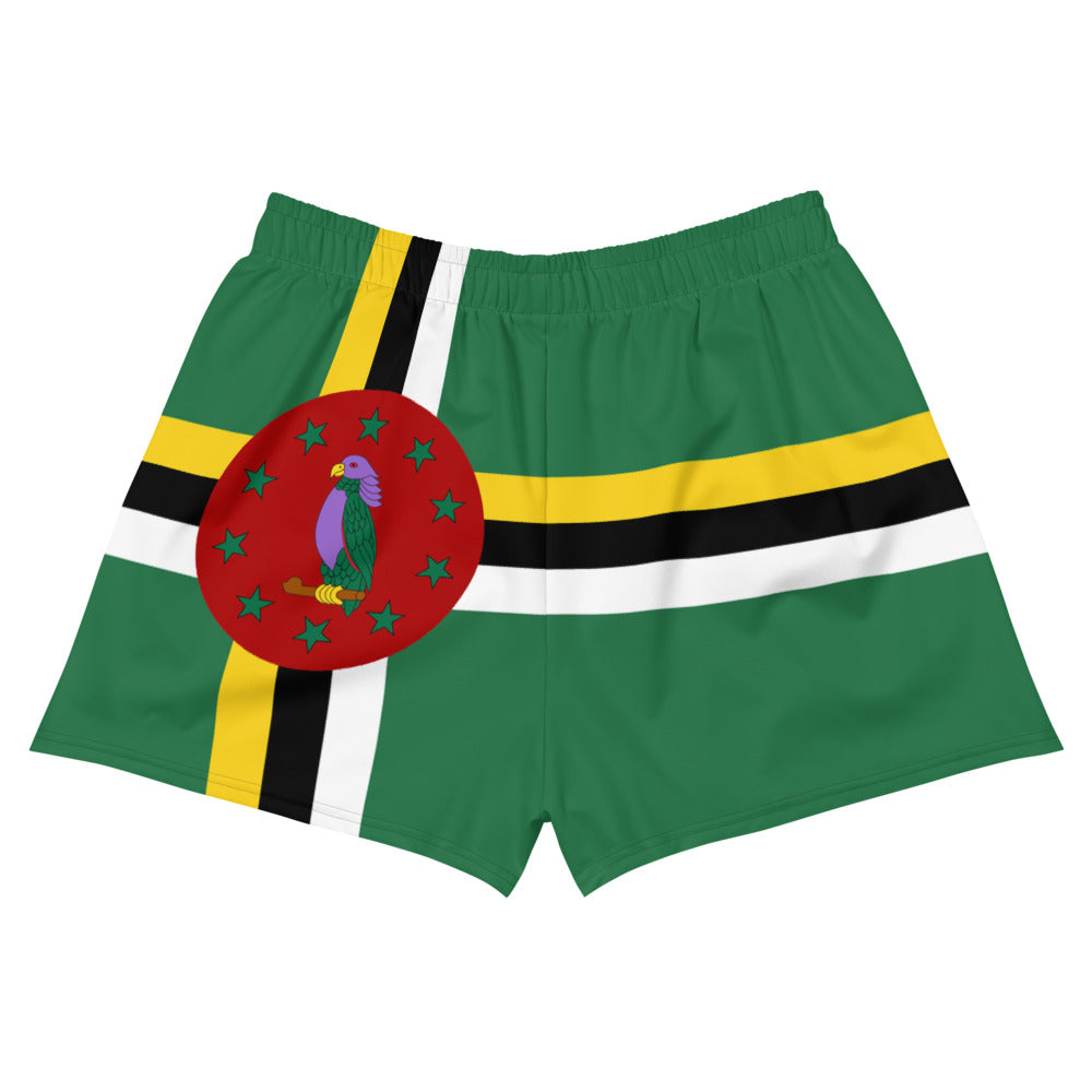 Dominica - Women's Athletic Shorts