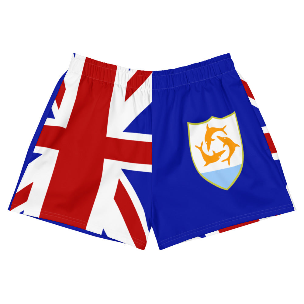Anguilla - Women's Athletic Shorts