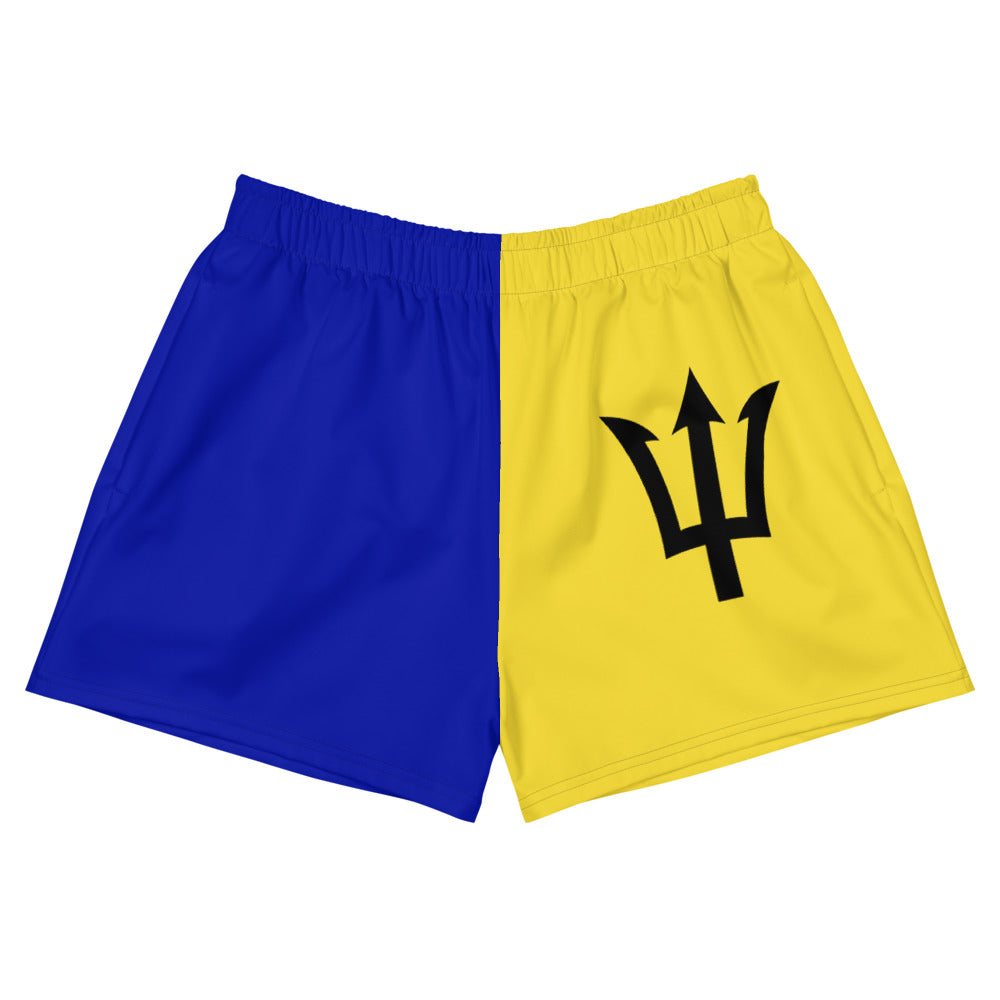 Barbados - Women's Athletic Shorts