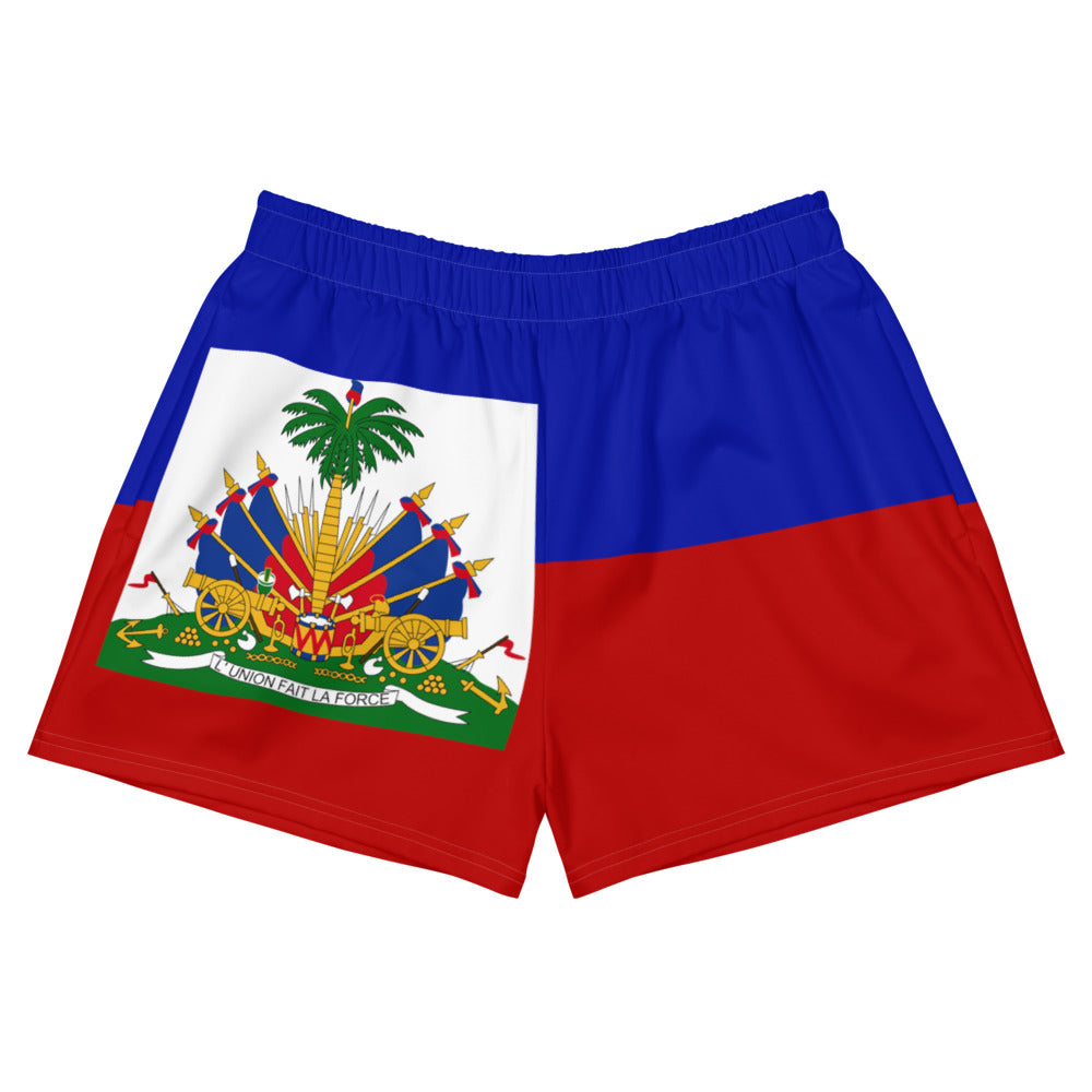 Haiti - Women's Athletic Shorts