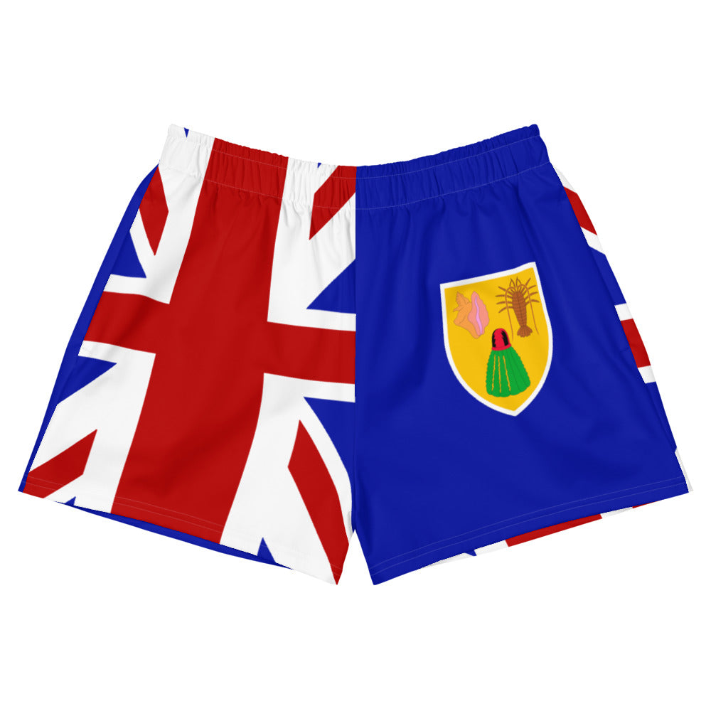 Turks and Caicos - Women's Athletic Shorts
