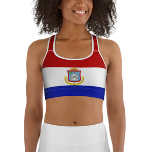Sint Maarten Flag - Sports bra - Properttees