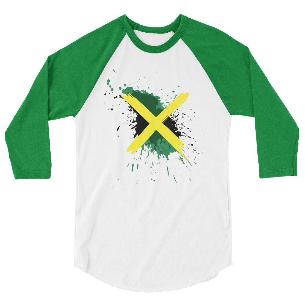 Jamaica Paint - Unisex 3/4 Sleeve Shirt
