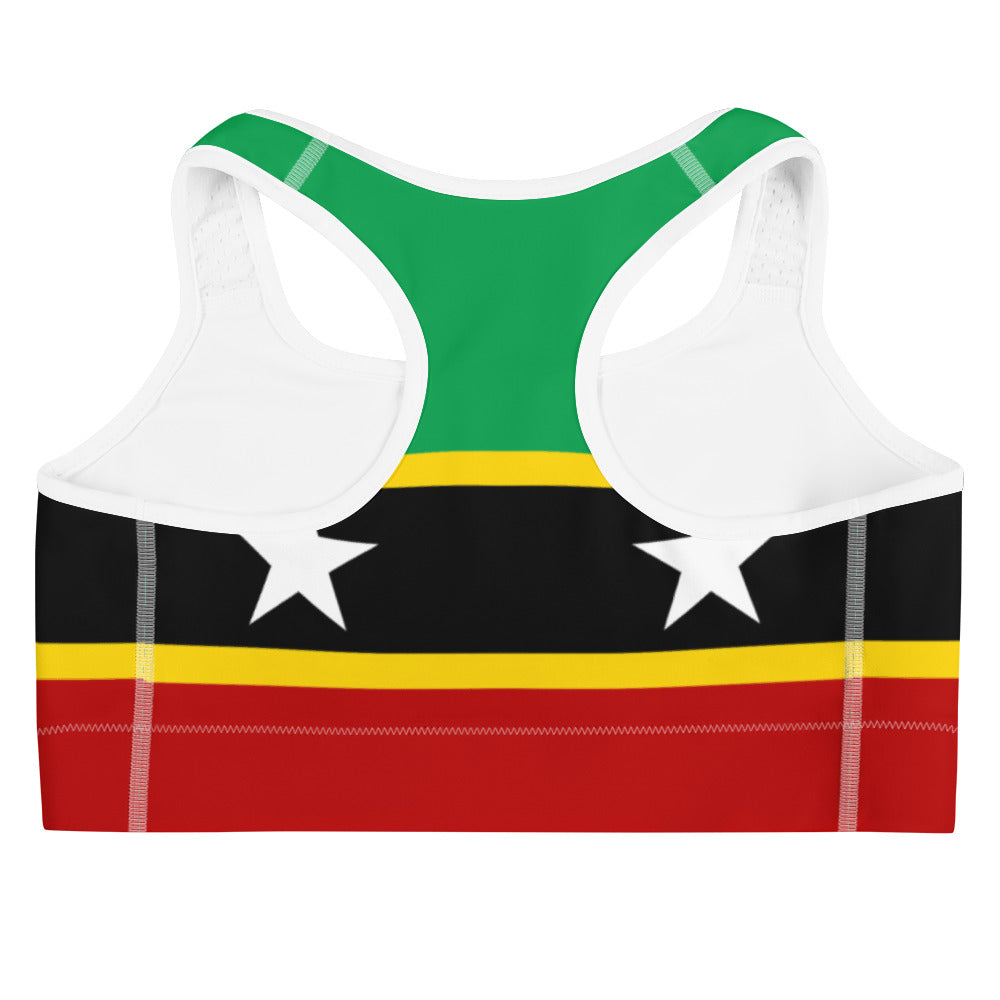 St. Kitts and Nevis Flag - Sports bra