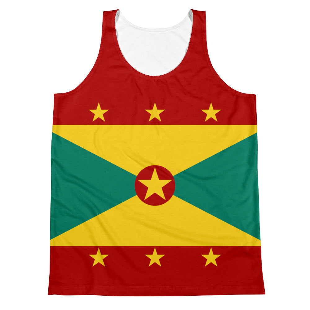 Grenada Flag - Men's Tank Top - Properttees