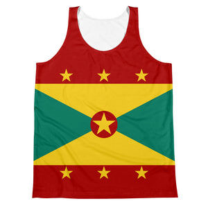 Grenada Flag - Men's Tank Top - Properttees