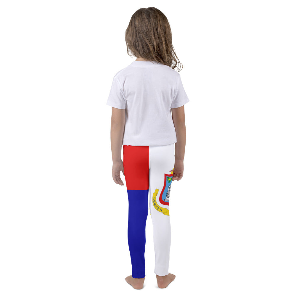 Sint Maarten Flag - Kid's leggings