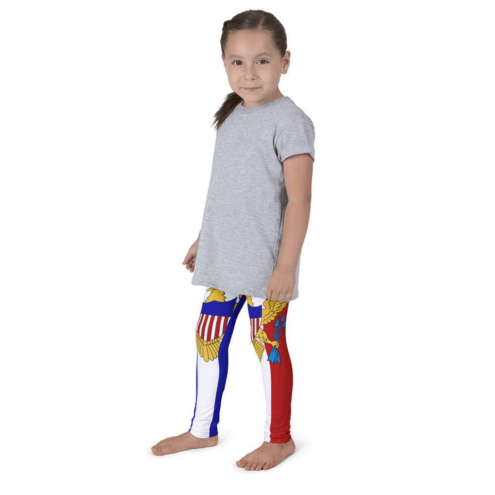 US Virgin Islands Flag - Kid's leggings