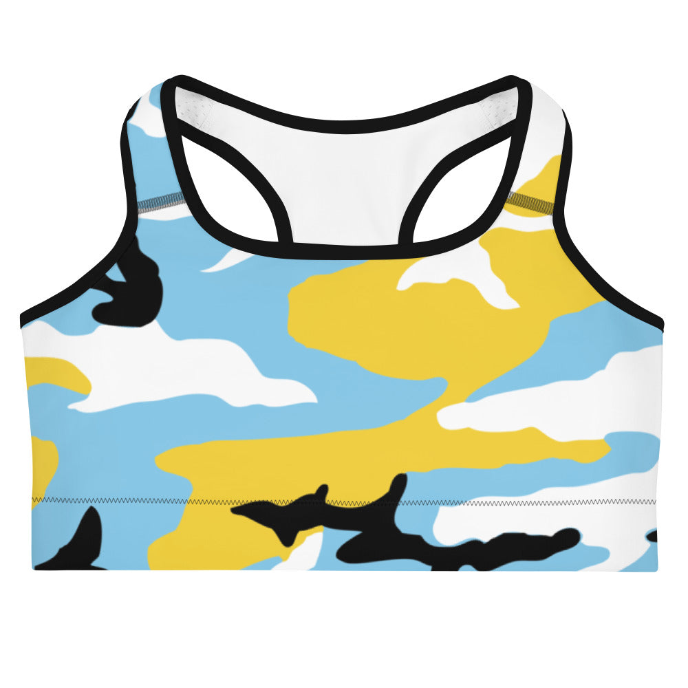 St. Lucia Camouflage - Sports bra