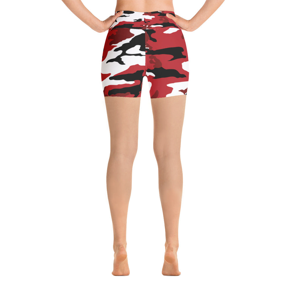 Trinidad and Tobago Camouflage - Yoga Shorts