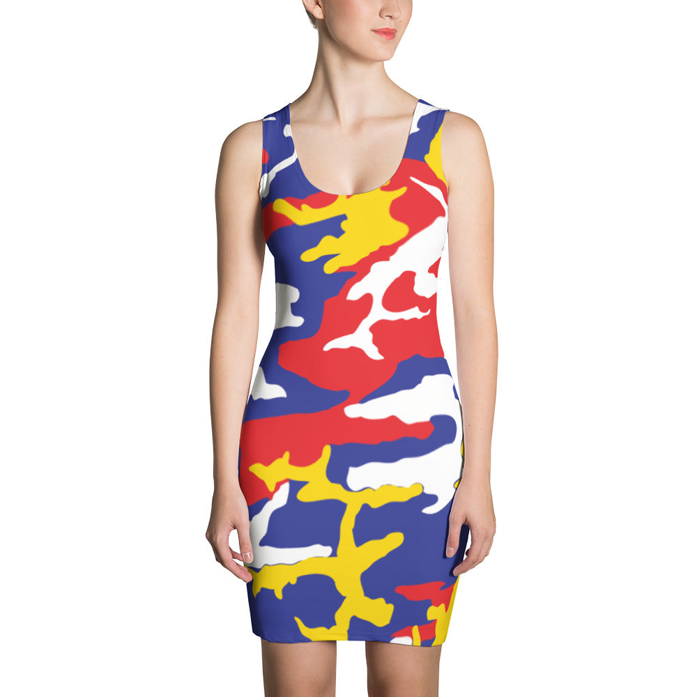 Turks and Caicos Camouflage - Dress